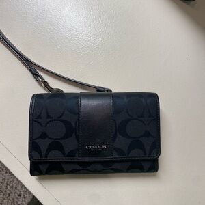Coach Crossbody bag with built-in wallet